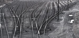 photo railroad tracks